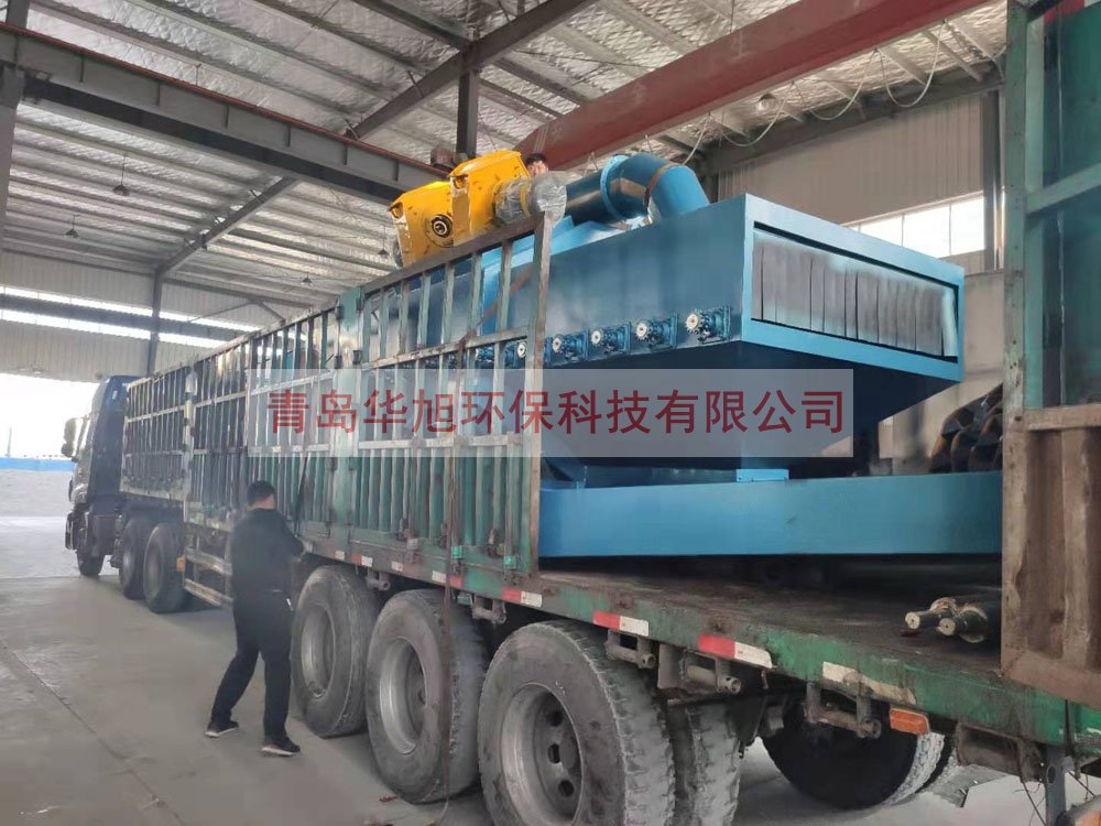 Q6915輥道通過式拋丸機(jī)裝車發(fā)貨