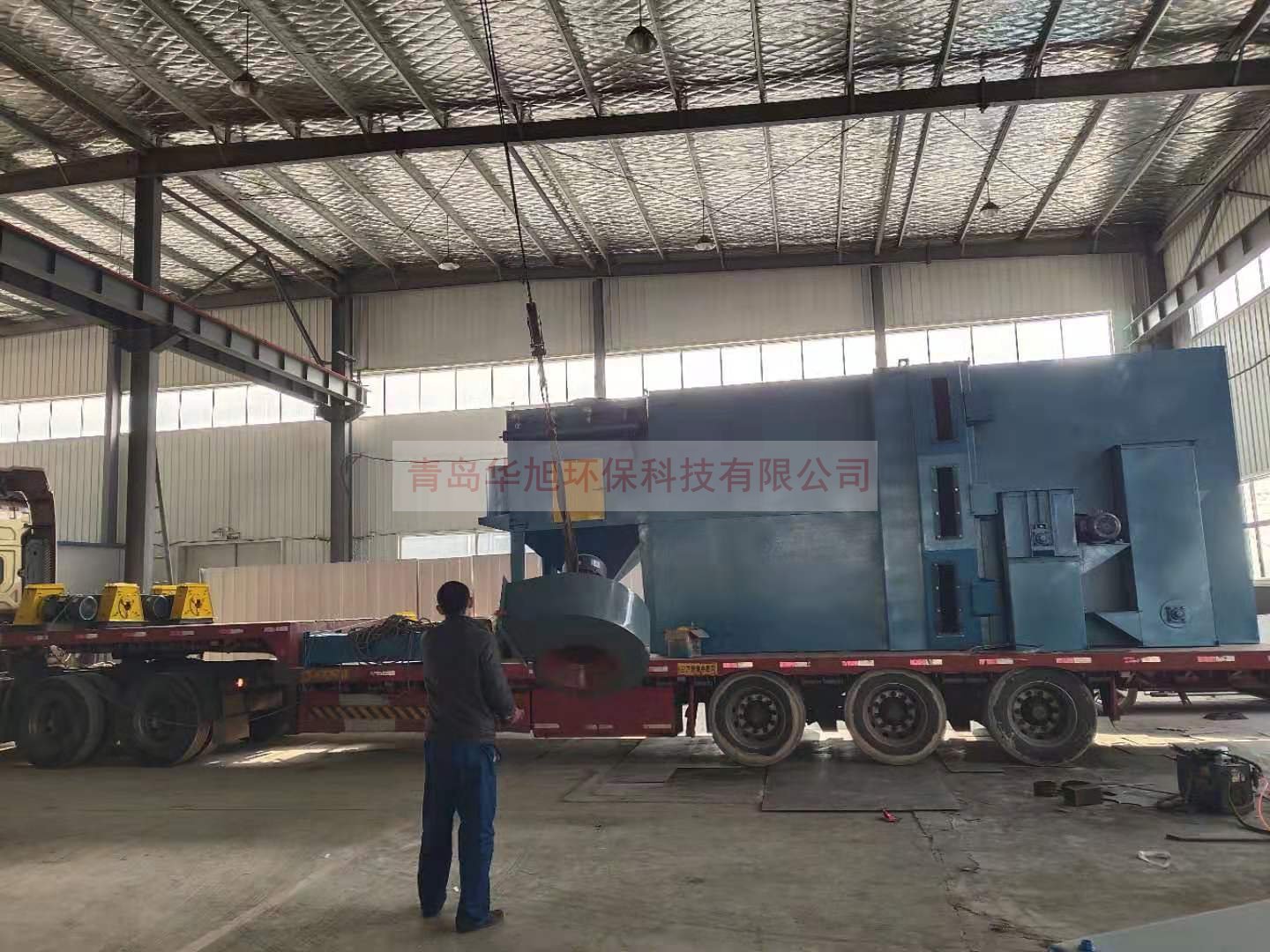 河南許昌用戶訂購的懸鏈?zhǔn)綊佂铏C發(fā)貨
